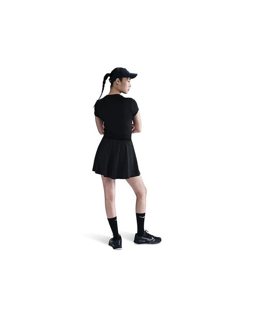 Nike Black Court Ace Advantage Dri-Fit Tennis Skirt Workout/ Md (8-10) Polyester