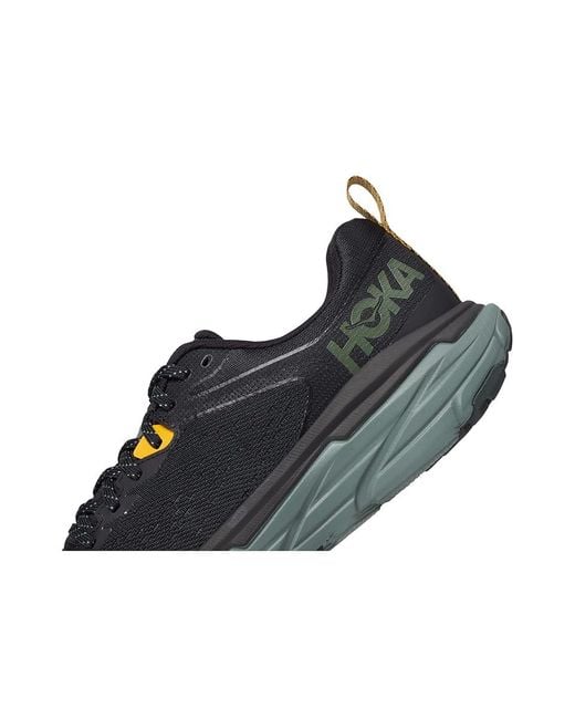 Hoka One One Black Challenger Atr 6 Shoes/Thyme 9 D for men