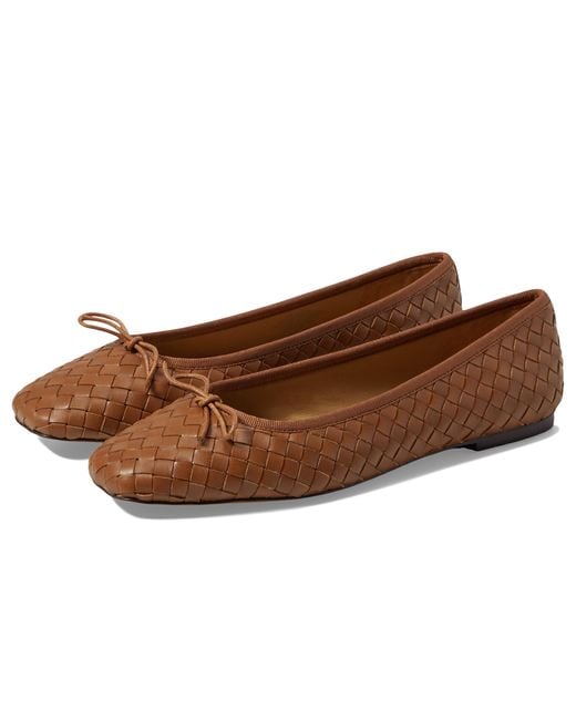 Madewell Brown The Anelise Ballet Flat