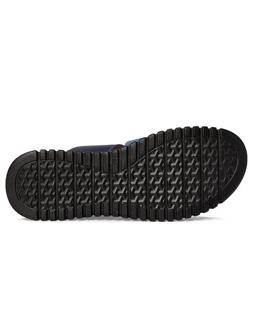 Spring Step Blue Olly Sandals, Leather