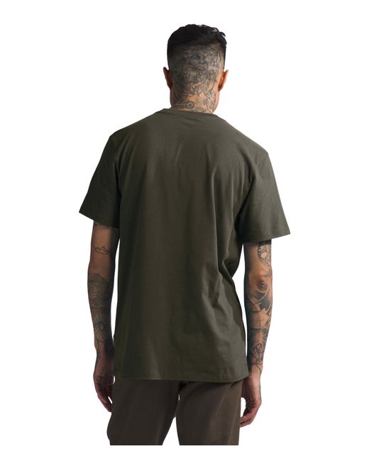The North Face Green Short Sleeve Half Dome Tee for men