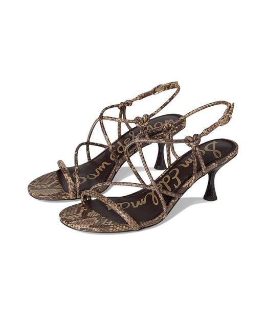 Sam Edelman Black Riana Sandals, Synthetic