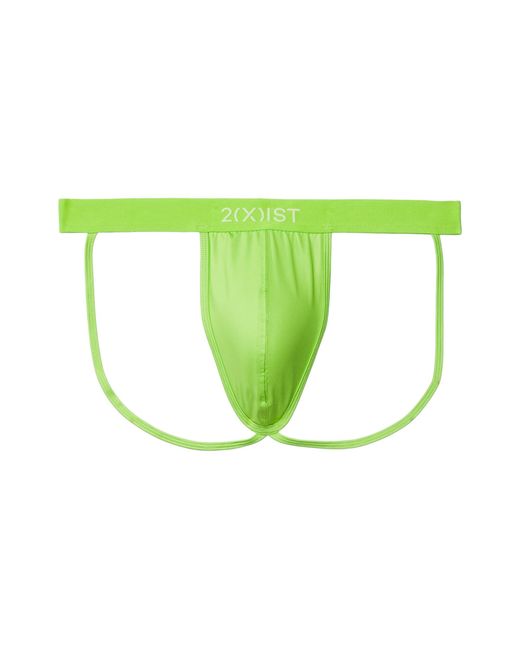 2xist 2(x)ist Sliq Jock Strap (jasmine Green) Underwear for men