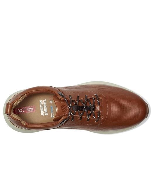 Johnston & Murphy Brown Xc Declan U-Throat Shoes 11.5 M (D) Leather for men