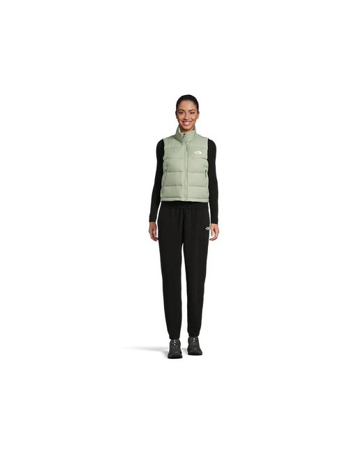 The North Face Black Hydrenalitetm Down A-Line Vest Coat, Nylon/Taffeta