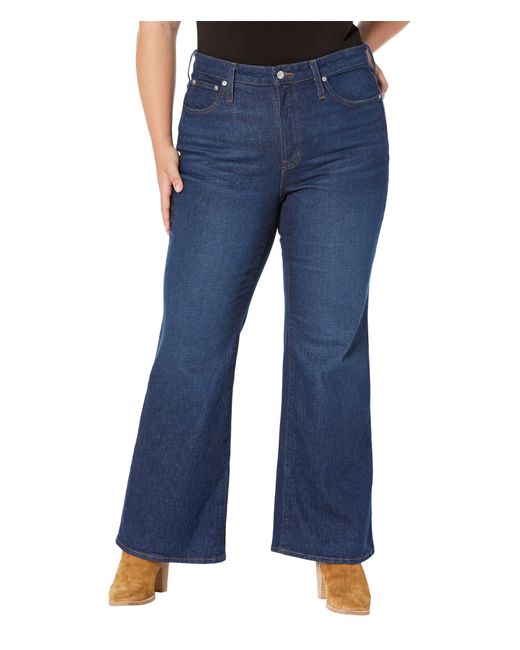 Madewell Denim The Plus Perfect Vintage Flare Jean In Beaucourt Wash in ...