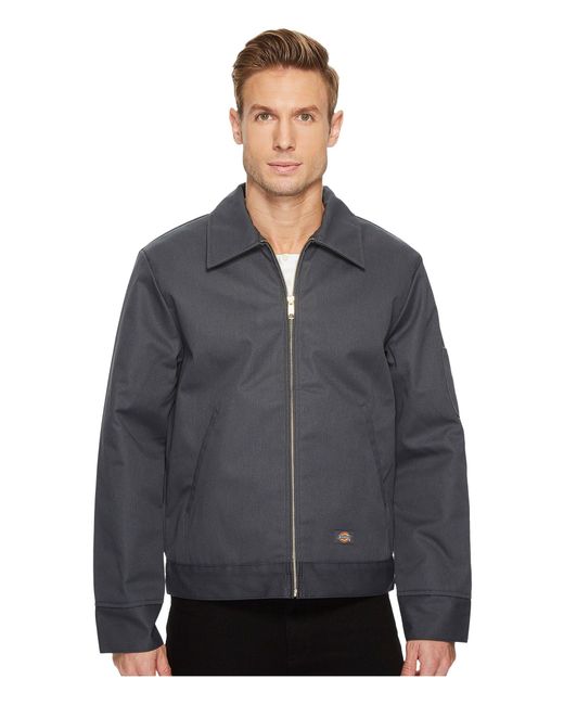 Dickies Insulated Twill Eisenhower Jacket in Gray for Men | Lyst