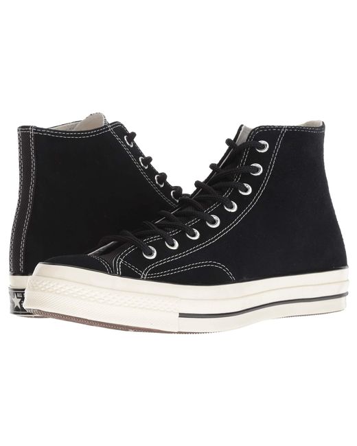 Converse Chuck Taylor 70 Hi Base Camp Suede Black/black/egret for Men | Lyst