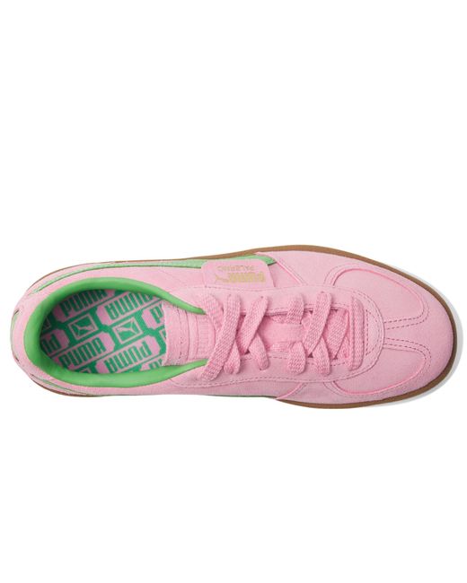 Puma Palermo Special trainers in pink and green, ASOS