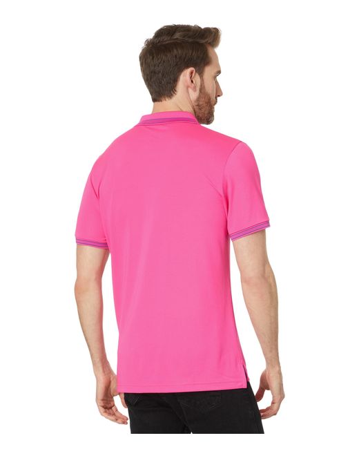 Psycho Bunny Pink Tarrytown Sport Polo for men