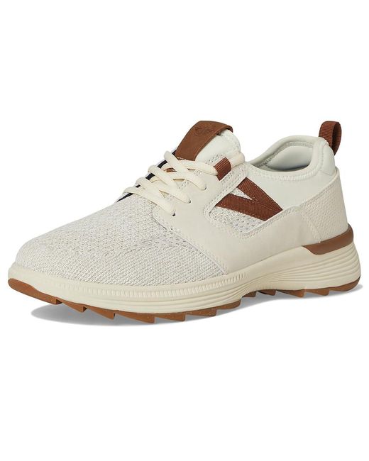 Dockers White Adan Slip On Shoes/Tan 8.5 D for men