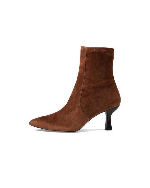 Madewell Brown The Justine Ankle Boot