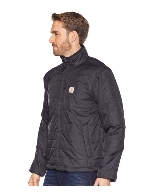 Carhartt Black Rain Defender Relaxed Fit Lw Insulated Jacket for men