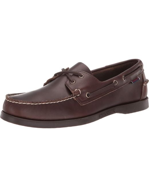 sebago docksides portland leather