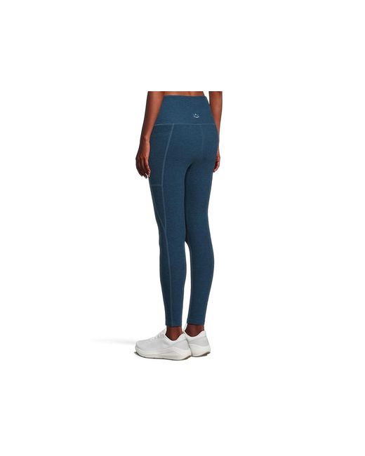 Beyond Yoga Black Spacedye Out Of Pocket High-Waisted Midi Legging Casual Pants