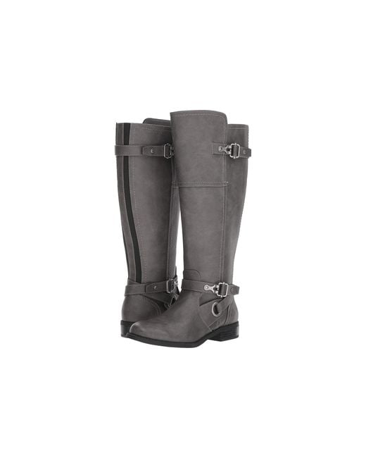 G by Guess Gray Harvest Wide Calf (grey) Boots