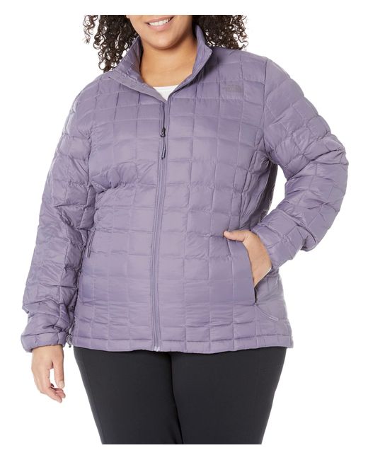 The North Face Plus Size Thermoball Eco Jacket 2.0 in Purple Lyst
