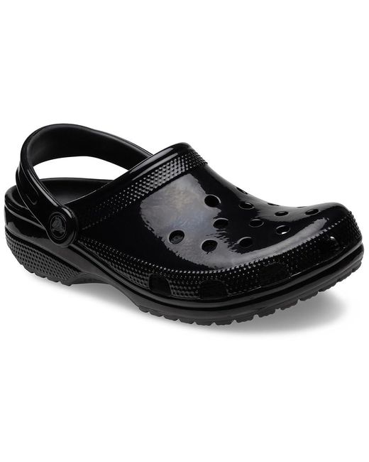 CROCSTM Black Classic High Shine Clog