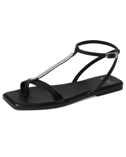 Franco Sarto Black Logan Flip-flop