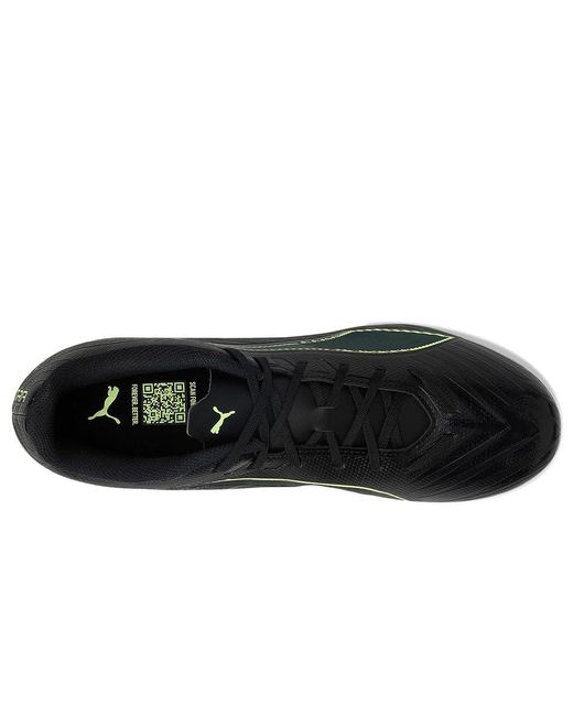 PUMA Black Ultra 6 Play Firm, Artificial Ground Soccer Cleats Soccer Shoes/Fizzy Light/ Terrain 9.5 D for men
