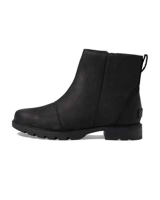 Sorel Black Emelie Iii Zip Waterproof (/) Boots