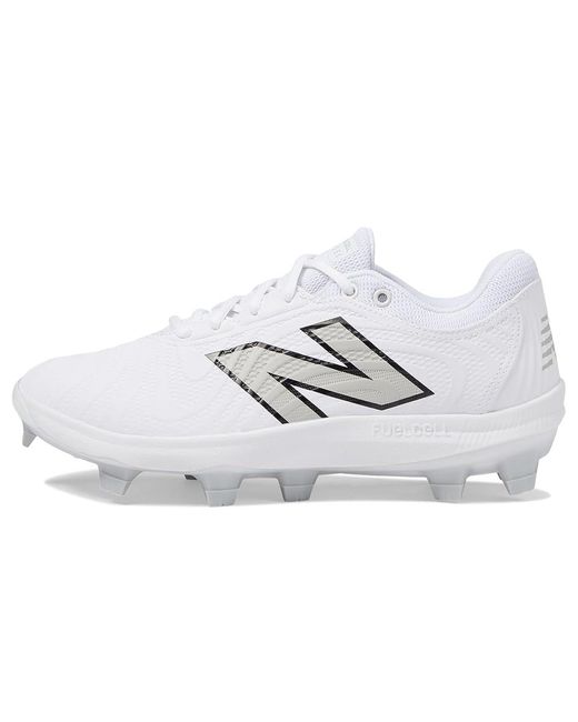 New Balance White Fuelcell Fuse V4 Molded (Optic/Raincloud) Shoes