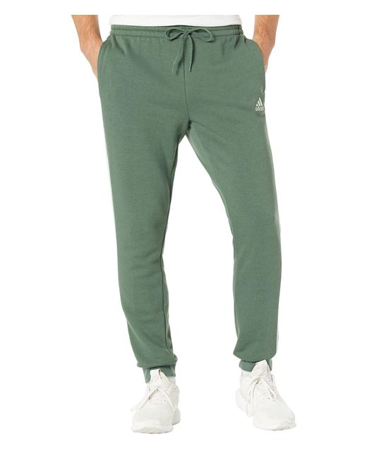 essentials 3 stripes tapered cuffed joggers