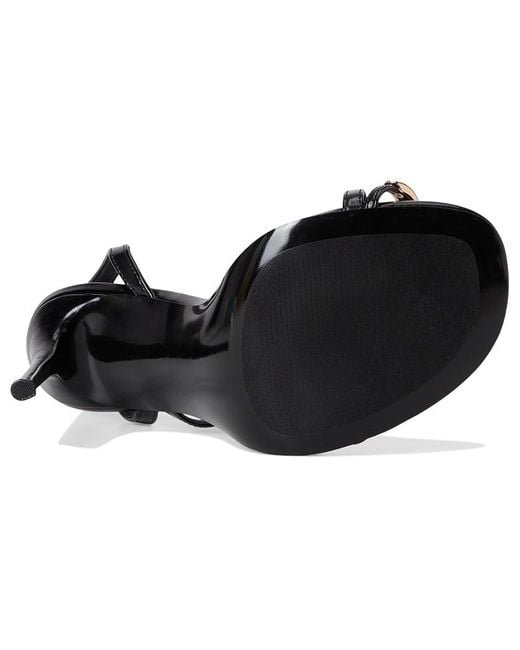 Steve Madden Black Tia High Heels, Leather