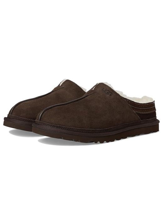 Ugg Brown Neuman Clog Shoes Dusted Cocoa/Natural 15 D for men