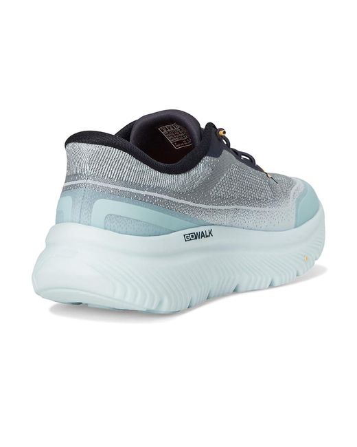 Skechers Blue Go Walk Max Cushioning Hyper Burst Zoltar Hands Free Slip-In Walking Shoes 8 D for men