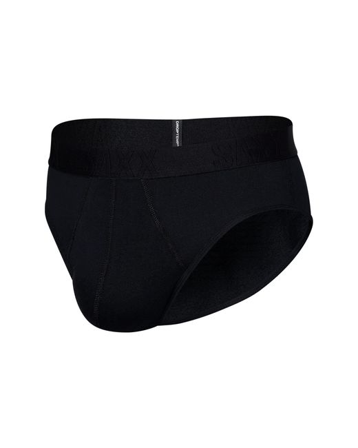 SAXX UNDERWEAR Droptemp Cooling Cotton Brief Fly in Black for Men Lyst