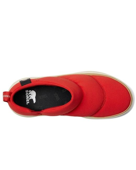 Sorel Red Out N About Iv Mini Puffy Boots Bright/Honey 9 B