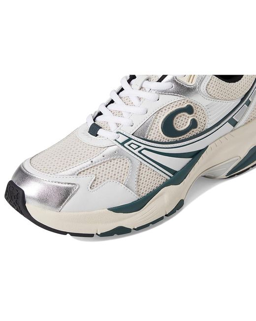 COACH Metallic Mesh Sneakers Shoes 7.5 D for men