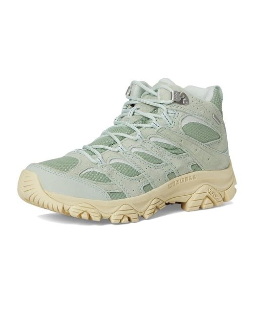 Merrell Metallic Moab 3 Mid Wp Shoes, Leather/Suede