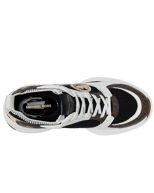 MICHAEL Michael Kors Black Zuma Knit Trainer Shoes