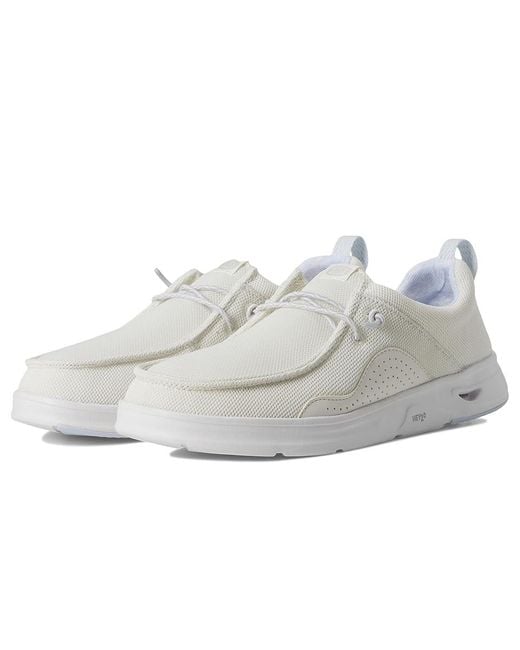 HeyDude White Wendy Hey2O Mesh Flat Shoes