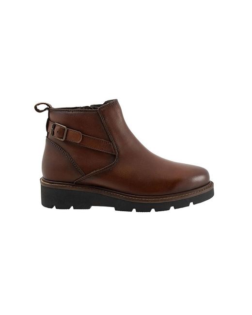 Softwalk® Brown Waneta Boots 7 M (B) Leather/Suede