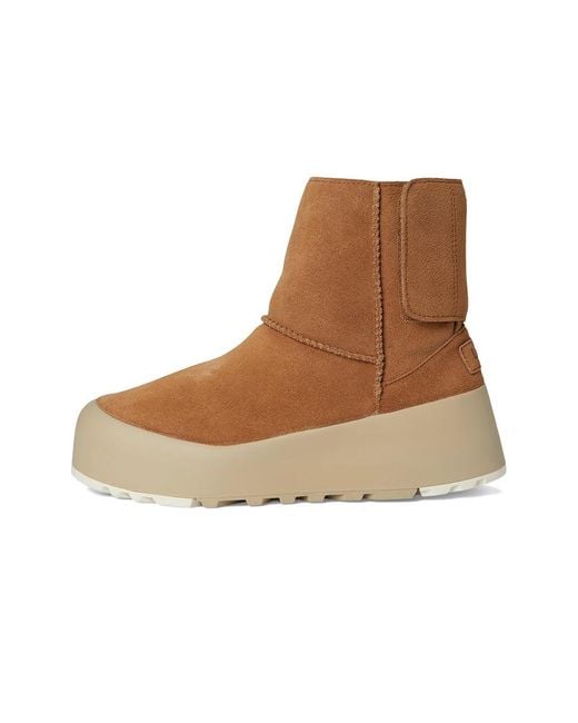 Ugg Brown Classic Streetscape Boots Chestnut/Mustard Seed 6 B