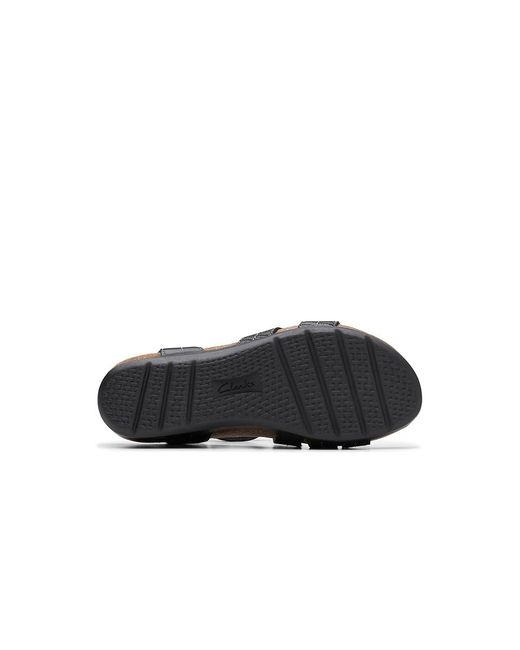 Clarks Black Calenne Clara ( Combi) Sandals