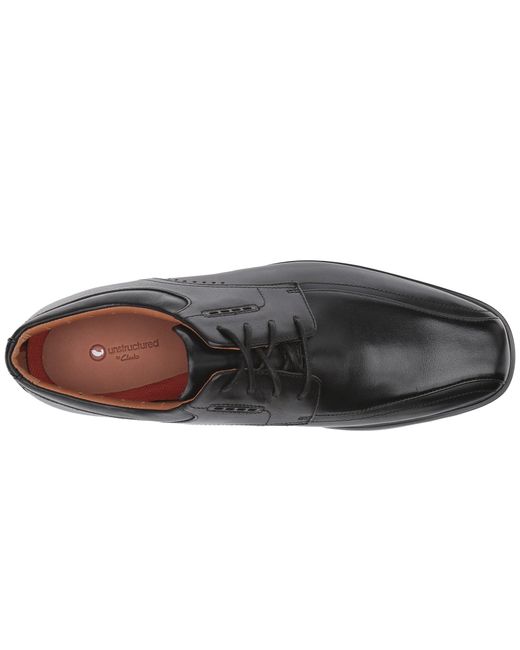 Clarks Leather Unkenneth Way in Black Leather (Black) for Men - Save 31% - Lyst