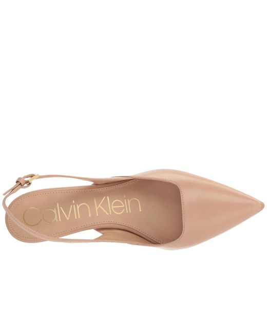 calvin klein rielle slingback pump