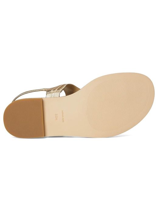 MICHAEL Michael Kors Metallic Mandy Thong Sandal Sandals, Synthetic