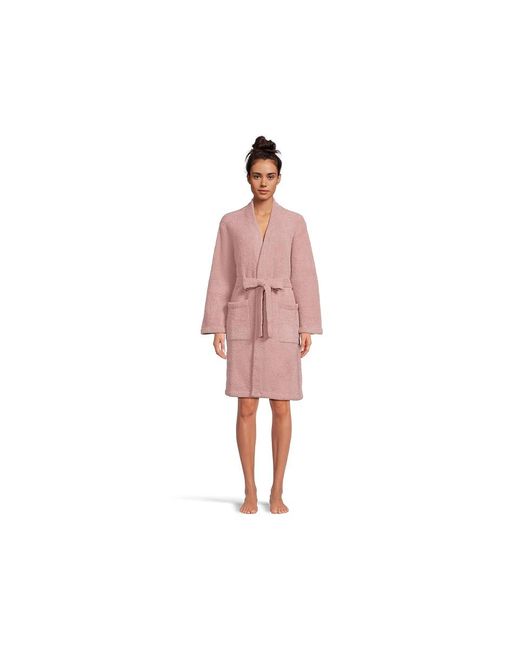 Barefoot Dreams Red Cozychic(R) Solid Robe Robe Sm/Md 4-8) Polyester