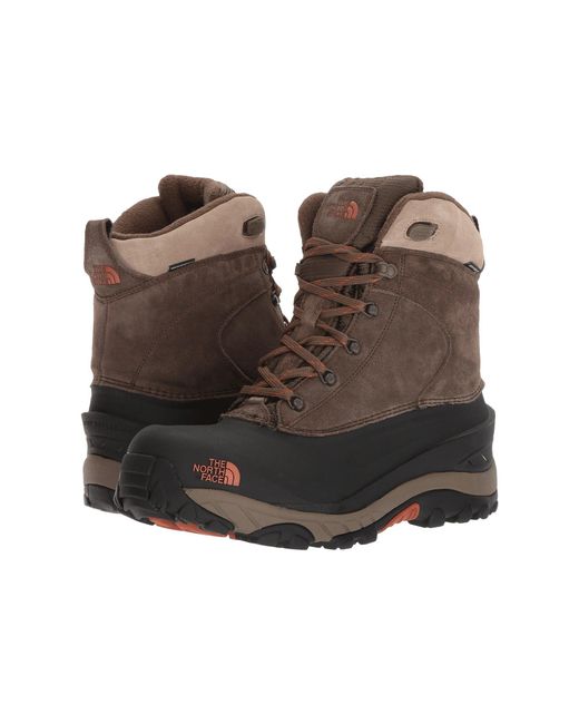 the north face men's chilkat iii 200g waterproof winter boots