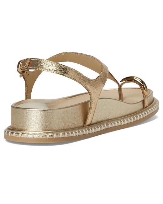 Dolce Vita Metallic Stefan Wedge Shoes, Leather