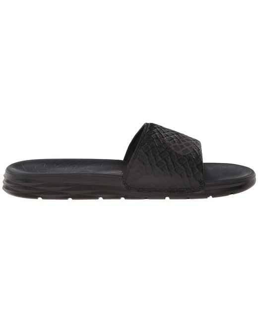 Nike Benassi Solarsoft Slide 2 (black/anthracite) Men's Slide Shoes for Men  | Lyst