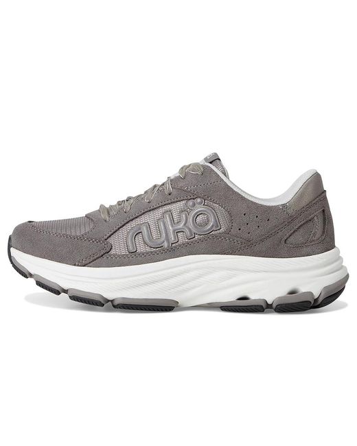 Ryka Gray Devotion X Max Classic Walking Shoes Shoes 8.5 D