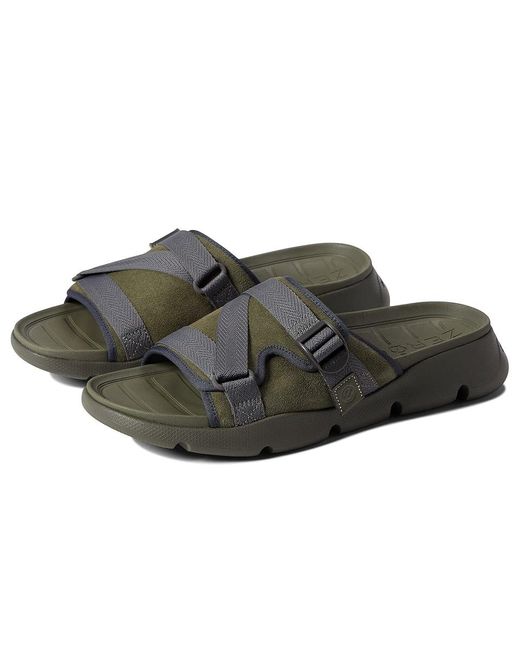 Cole Haan Black 4.Zerogrand Multi Strap Slide (Dusty) Shoes for men