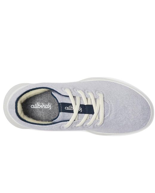 ALLBIRDS White Wool Runner 2 (Light/True (Blizzard)) Shoes