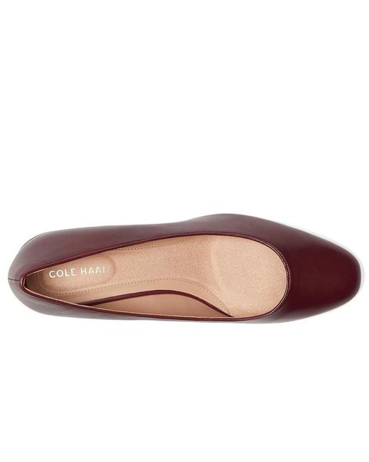 Cole Haan Brown Go-To Shayla Block Heel Pump High Heels 8 B